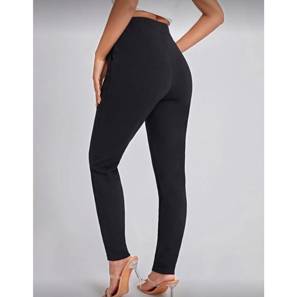 Women's Dressy Black Pants - Picture 3 of 4